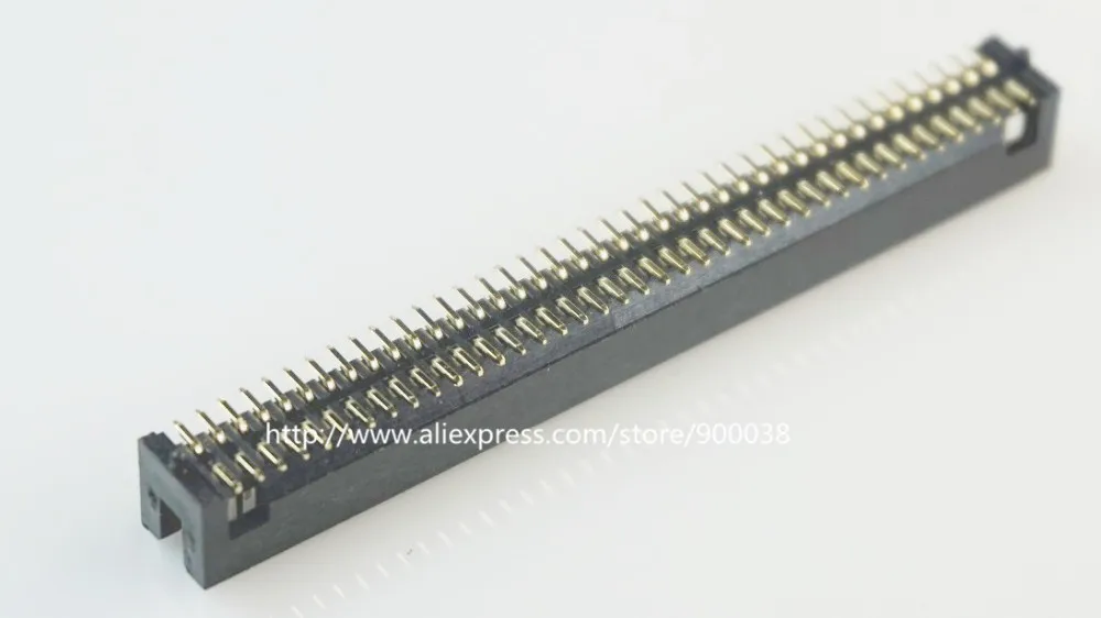 5 шт. SMT 1 27 мм 2x40 P 80 Pin двухрядный прямой штырьковый разъем для поверхностного