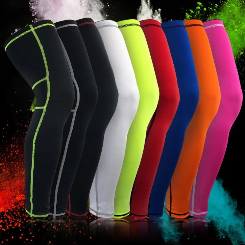 

HX006 Sports Knee Pads Long Leggings Socks Outdoor Riding Running Gear Long Breathable Leggings Equipment