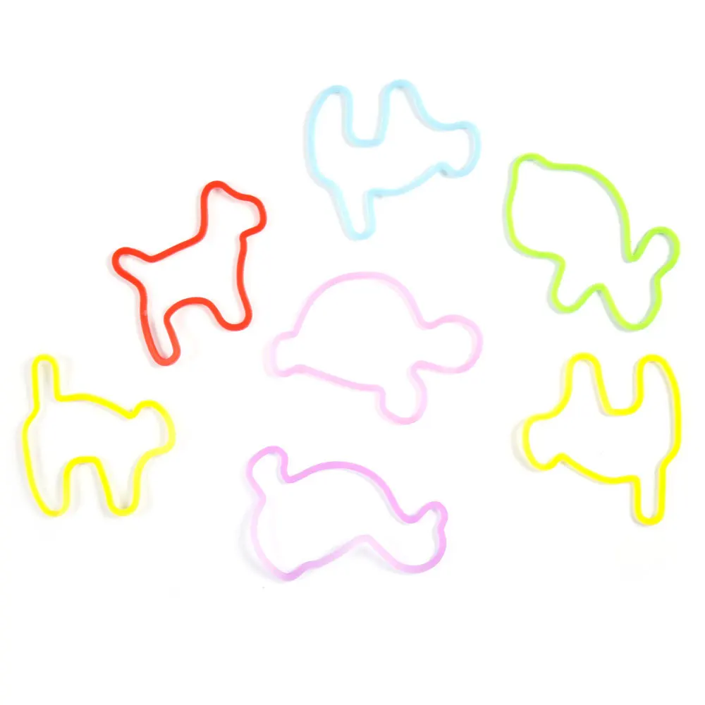 12 Pack Various of Pets Shape Silicone Rubber Band Bracelets | Украшения и аксессуары