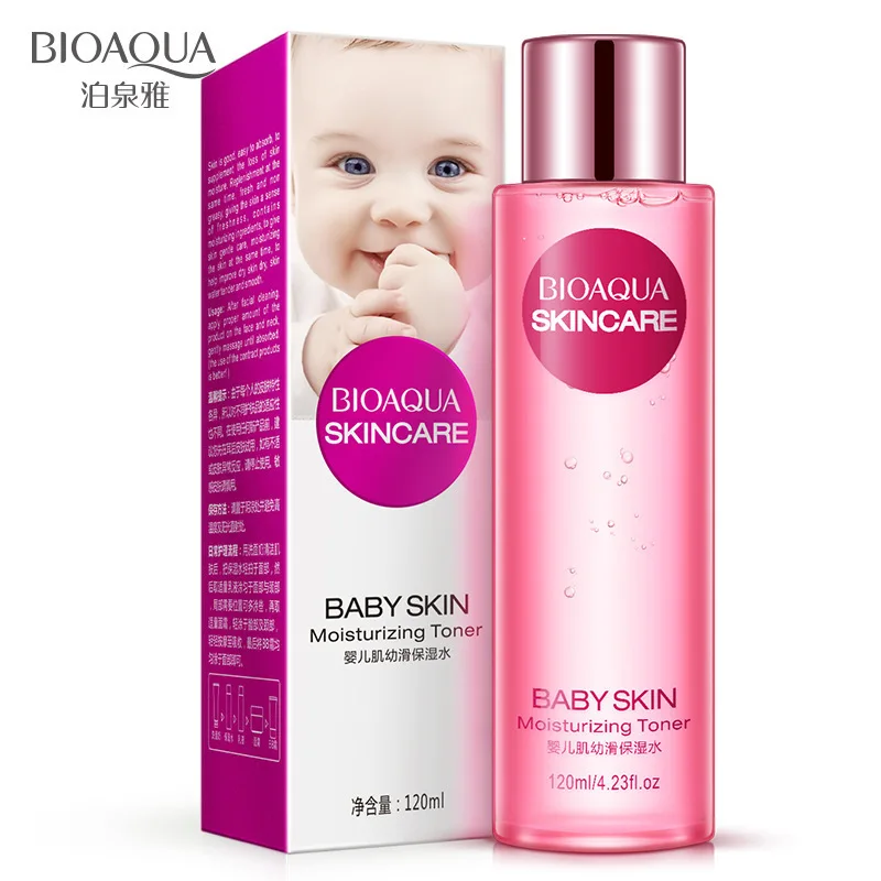Увлажняющий отбеливающий тонер Bioaqua Baby увлажняющий лосьон для контроля жирности