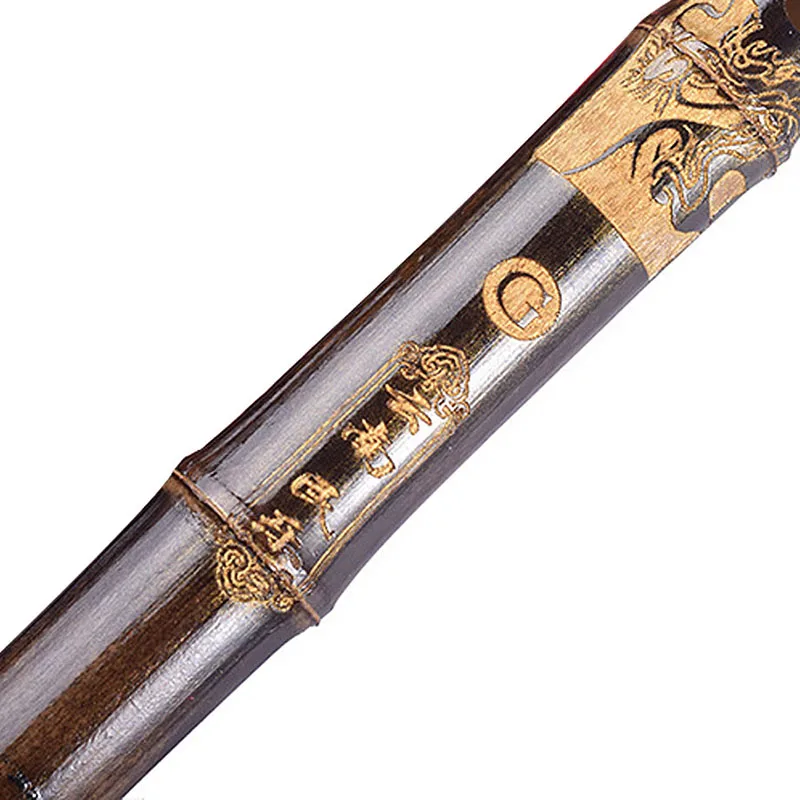 1 шт. китайский этнический инструмент черный бамбук Bawu трубы BaWu флейта Мелодия G съемный