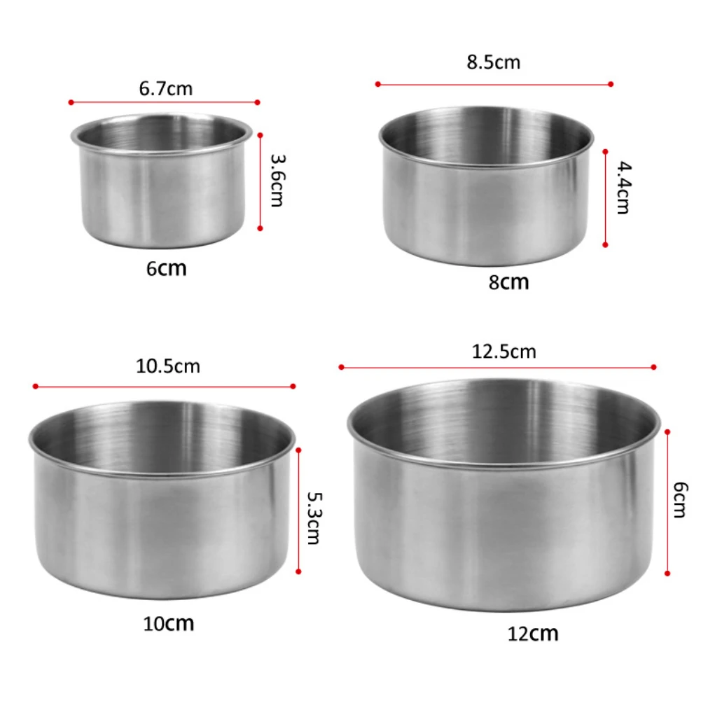 1 шт Металл Нержавеющая сталь миска для свежей еды обед Еда контейнеры для хранения с силиконовые крышки герметичный многоразовый складные чаши