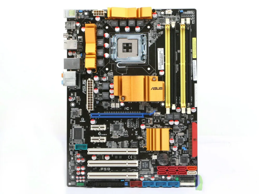 Оригинальная материнская плата ASUS P5Q LGA 775 DDR2 Intel P45 настольная бесплатная доставка