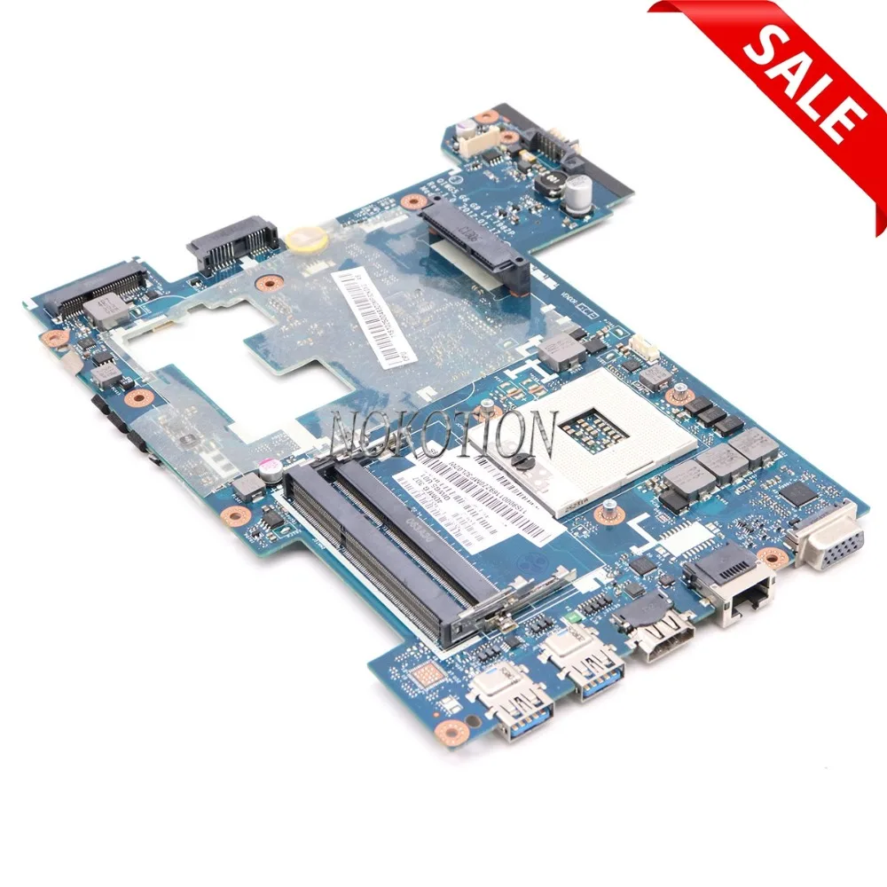 NOKOTION اللوحة الرئيسية ل lenovo G480 اللوحة المحمول QIWG5_G6_G9 LA-7982P اختبار كامل