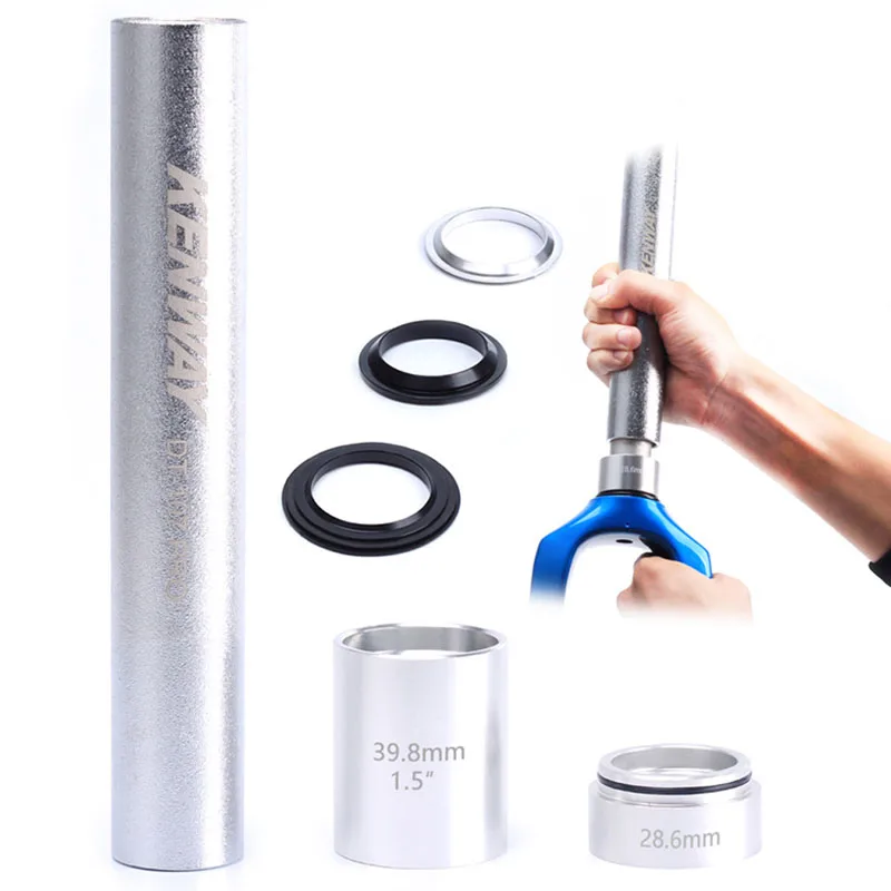 

1 Set Bike MTB Fork Base Installation Headset Bottom Washer Tool New For 28.6 1.5 1.25 High Quality