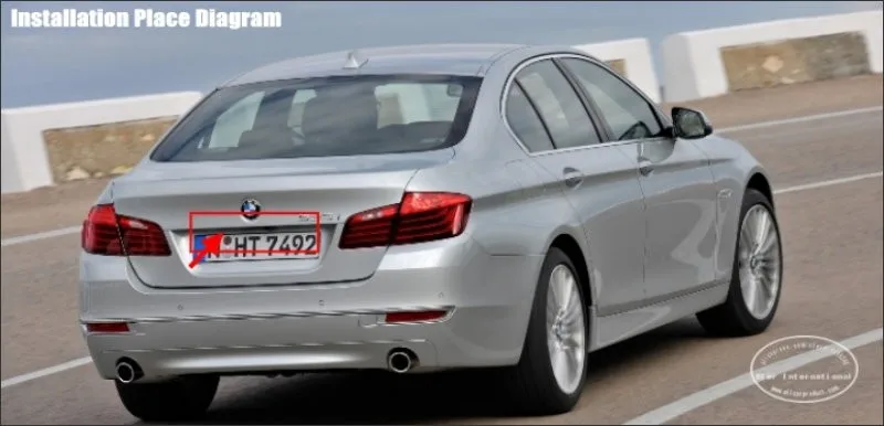 BMW-5-F10-back-license-plate-lamp