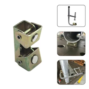 

Magnetic V-type Clamps V-shaped Magnetic Welding Holder Welding Fixture Steel Adjustable Magnetic V-Pads Welding Hand Tool