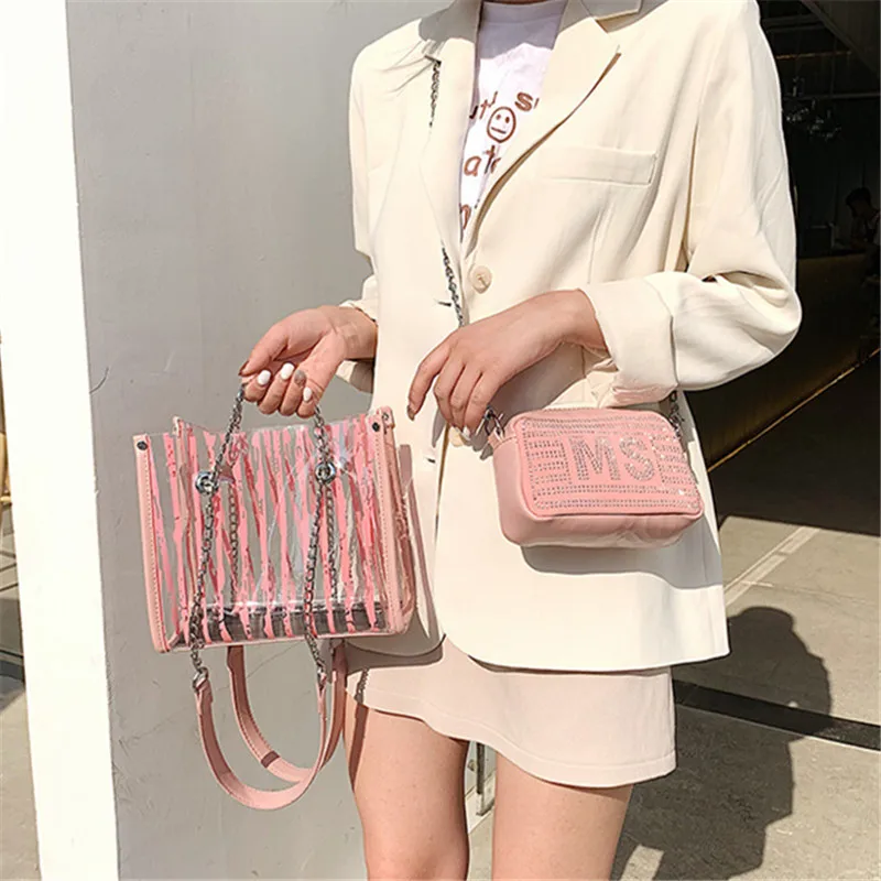 

2-in-1 Brand Originality Design 2019 New Bags Women Pattern Handbag Capacity Casual Shoulder Messenger Bags Ladies bag for women