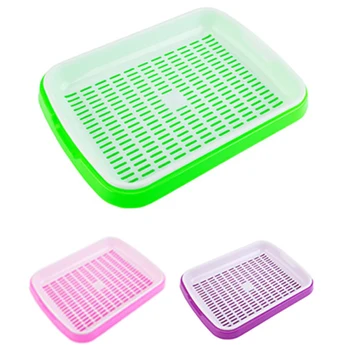 

Double-layer Vegetable Seed Sprouts Planting Tray Grass Seedling Tray Hydroponic Nursery Trays Garden Planting Tools