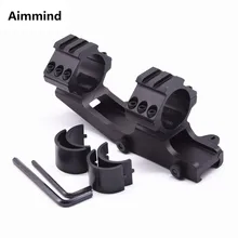 Тактическое тяжелое двойное кольцо 25,4 мм 1 дюйм/30 мм быстрый релиз консольный Вивер вперед Reach Scope Mount QD кулачковые замки