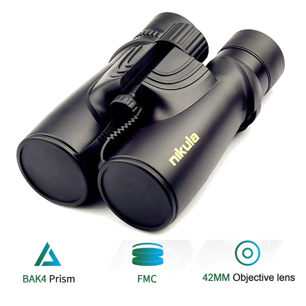 Nitrogênio à Prova Nikula Binóculos Novo Profissional Dwaterproof Água Telescópio Poderoso Bak4 Visão Noturna Caça Escopo Militar Compacto 10x42 24 High Quality Ferramenta