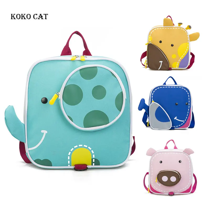 

Elephant Children Backpacks 3D Animal Girl Boys Backpack Toddler Kids School Bags Kindergarten Cartoon Bag Mochila Escolar