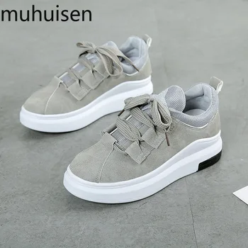 

Fashion Star Women Shoes Women Casual Shoes Lace Up Women Flat Shoes Pink 2019 New Women Sneakers Round Toe Female Shoes