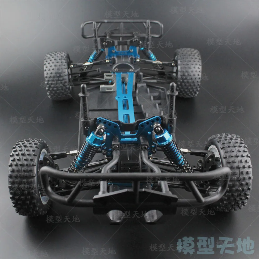 1/10 RC 4WD игрушечный автомобиль Большая пластина против столкновений Внедорожник
