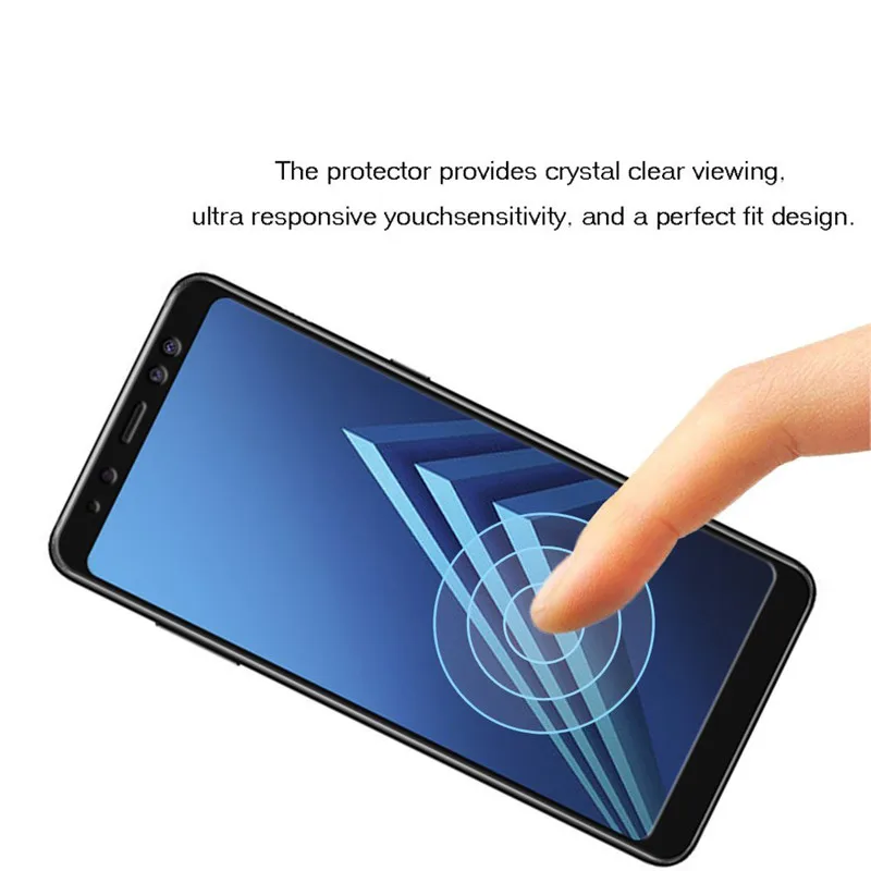 WeeYRN 9H 2.5D защитное стекло на для Samsung Galaxy A8 A530 полный защитный Стекло закаленное Стекло Экран протектор для самсунг галакси A8 plus плюс A730 защитная пленка стекло