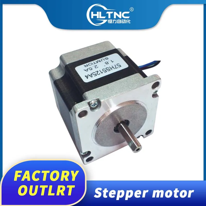 

1 PCS, 2 phase, 4-Leads 1.1N.m 51mm CNC Nema 23 Stepper Motor Shaft 6.35mm /8mm, 3D Printer