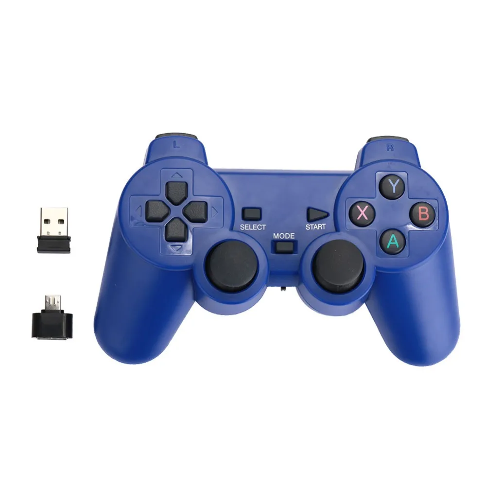 

2.4GHz Wireless Dual Joystick Control Stick Game Controller Gamepad Joy-con For PS3 PC TV Box