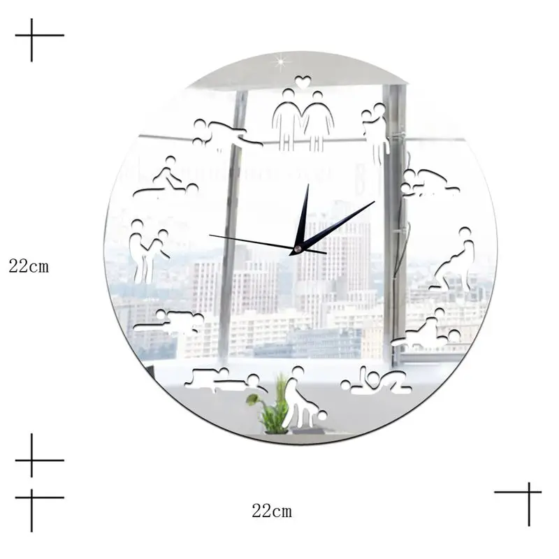 Современный дизайн сексуальная позиция немой настенные часы для спальни настенные украшения беззвучные часы свадебные подарочные настенные часы черный