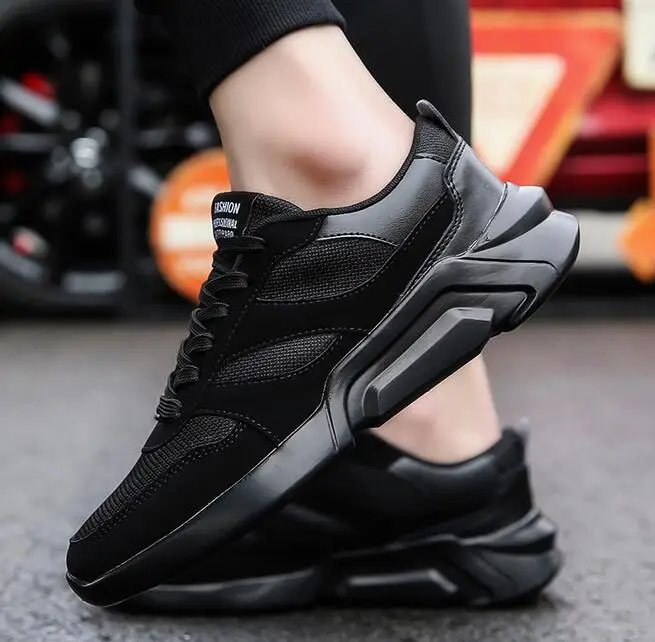 

Spring and summer new trend cool board shoes sports and leisure running mesh men's shoes