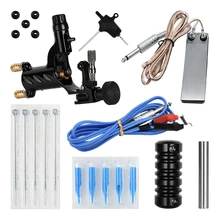 Набор роторных татуировочных машин, набор татуажи, профессиональные лучшие Машинки для постоянного макияжа, набор Татто, татуагем