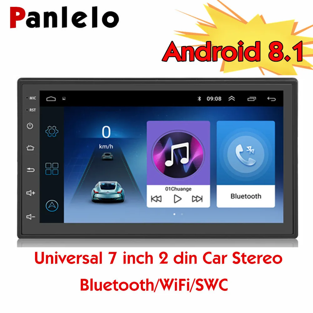 

Android 8.1 Quad Core 2 Din Multimedia 7 inch 2 din Head Unit Car GPS Navigation Audio Radio Universal Touch Screen Car Stereo