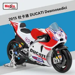 1:18 Moto GP2015 DUCATI Maisto модель автомобиля литая металлическая модель спортивный гоночный мотоцикл модель для коллекционного подарка