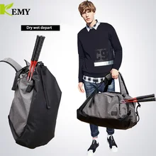 KEMY Men Multifunction Travel Bag New Cabin Luggage Men Travel Bags Large Capacity Backpack Canvas Casual Duffle Bag