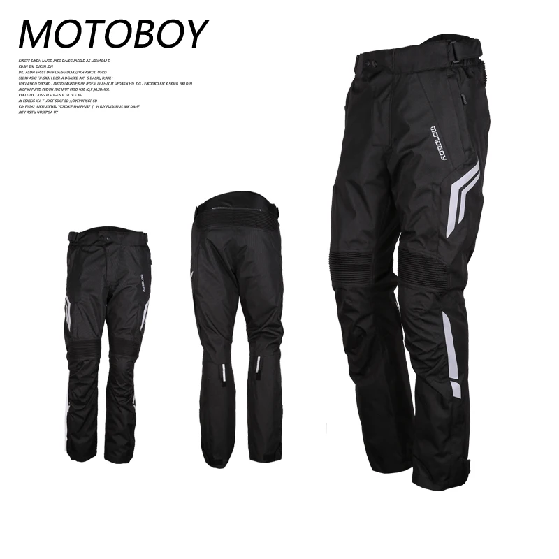 M 3XL 4XL мотоциклетные водонепроницаемые штаны Защитная Экипировка мотоциклетные черные кожаные подкладка полная длина Ltd мотокросса гоночные брюки мужские