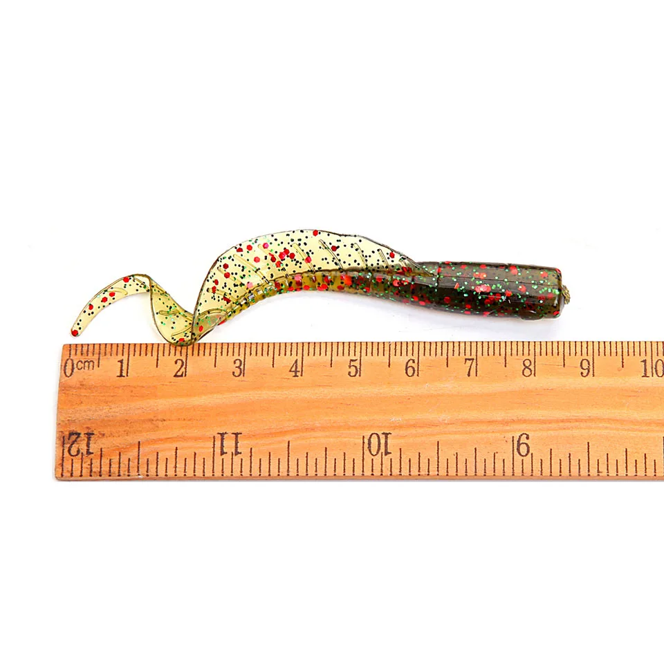 6 шт./лот, Классические мягкие приманки, 8,5 см, 2,4 г, приманка Tail grub, искусственная приманка, силиконовая приманка, рыболовные снасти, рыболовные приманки