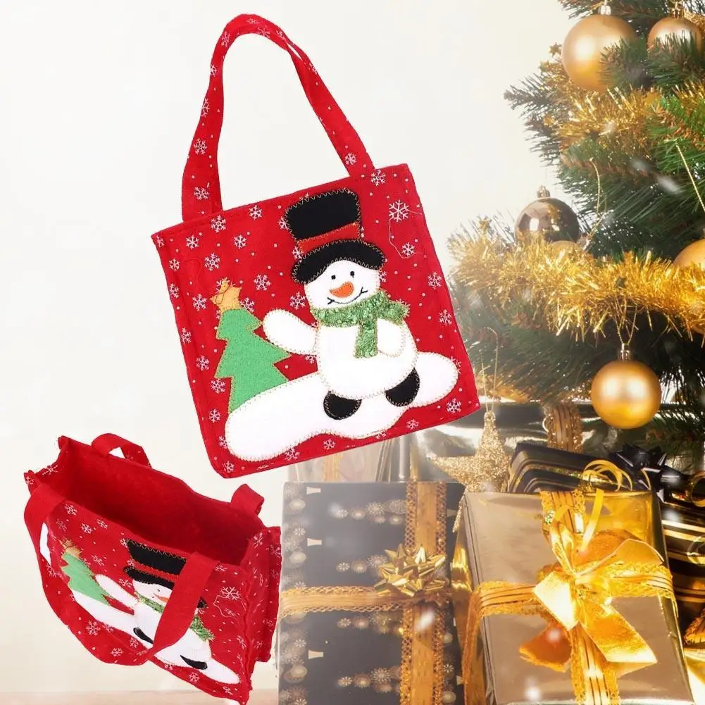 Aliexpress Buy New Year Merry Christmas Candy Bag Decoration Santa Claus Kids Home Xmas Party Decor Gift To Children Handbag from Reliable Stockings