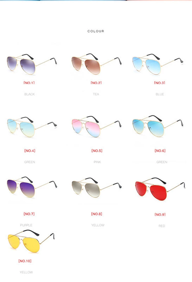 Fashion Aviator Sunglasses Women Men Mirror Pilot Sun Glasses For Women Eyeglasses Frames Retro Female Sunglass Eyewear Oculos (11)