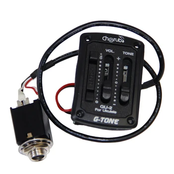 

Cherub Acoustic Ukulele Preamp GU-2 1Band EQ for Ukulele / Ukulele Pickup guitar pick holder