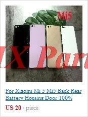 Для Xiaomi mi Max серебристый/золотой задний корпус батарейного отсека задняя крышка чехол запасные части