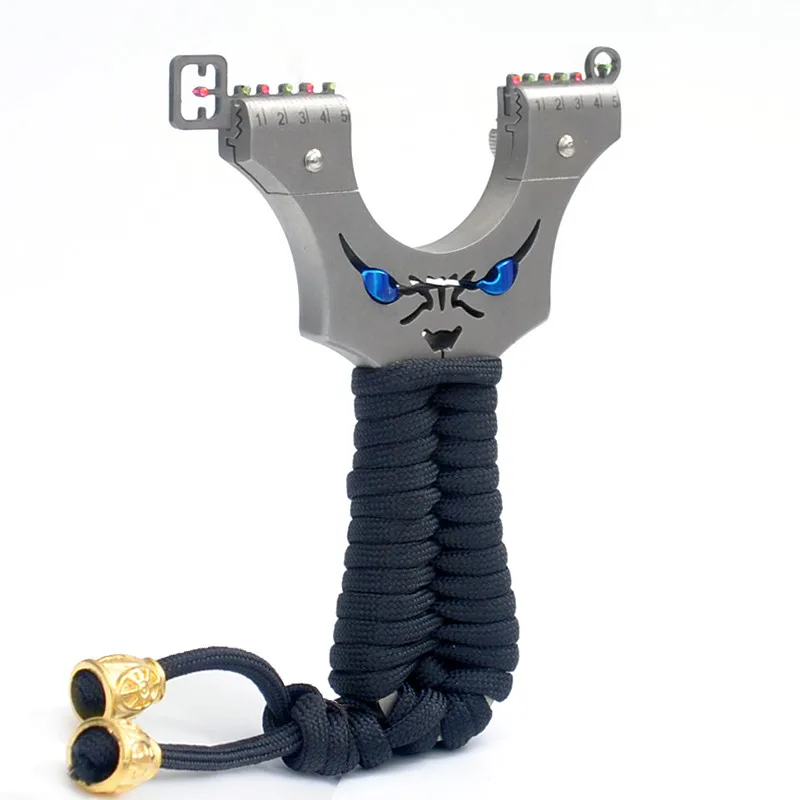 

Hunting Slingshot Catapult Recurved Stainless Steel Slingshot and Rubber Band Outdoor Shooting High Quality 2019 new