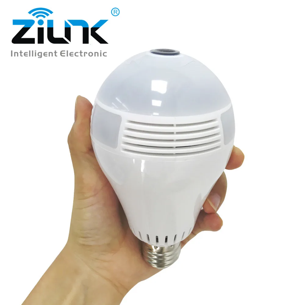 

Bulb Light Wireless IP Camera 960P FishEye 360 degree Panoramic VR Camera 1.3MP Home Security Lamp Wifi Camera CCTV Video Camera