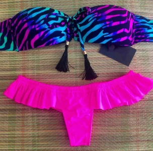 

Hot Swimwear Bandage Strap Bikini Set Sexy Beach Wear Women Swimsuit Bathing Suit Brazilian Bikini