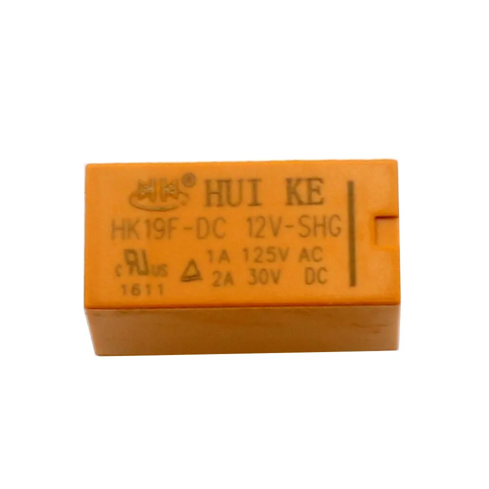 5 шт./10 шт. для Dc 12 В Shg катушки Dpdt 8 Pin 2no 2nc Мини реле питания Pcb типа hui Ke Mk-hk19f-dc 12 В