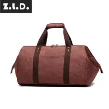Z.l.d. Мужские и женские дорожные вещевые сумки, повседневные парусиновые сумки, большие выходные сумки, большая вместимость, ночные сумки