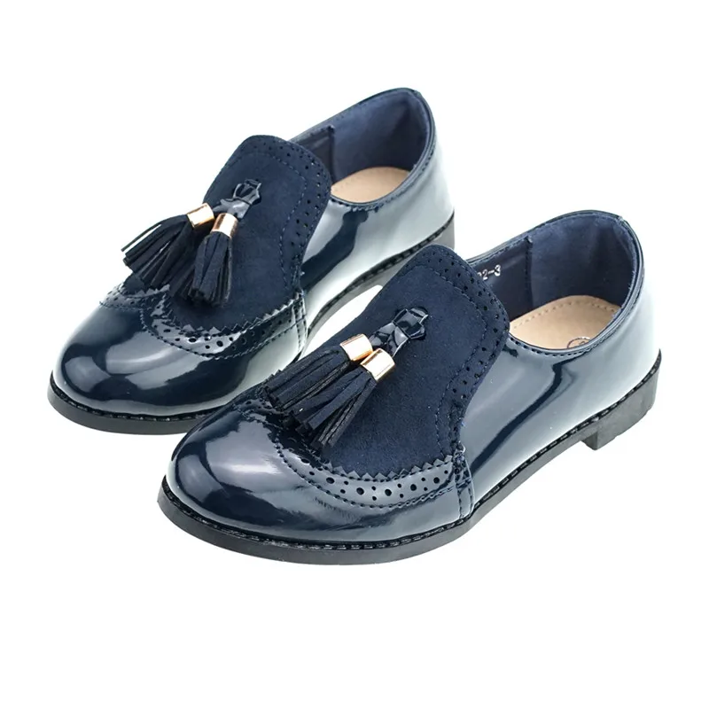 Тонкие туфли для девочек; туфли принцессы для маленьких девочек; британский стиль; детская обувь; обувь для выступлений студентов; 802-3
