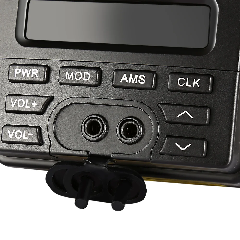 DC 12 В MT723 водонепроницаемый IP54 мотоцикл Bluetooth V2.1 Аудио плеер FM Радио внешний MP3