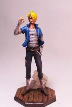 

Anime One Piece Figure Diable Jambe Sanji POP Figure 230MM Battle Damaged Version PVC Action Figure Toy Collection Model Gift