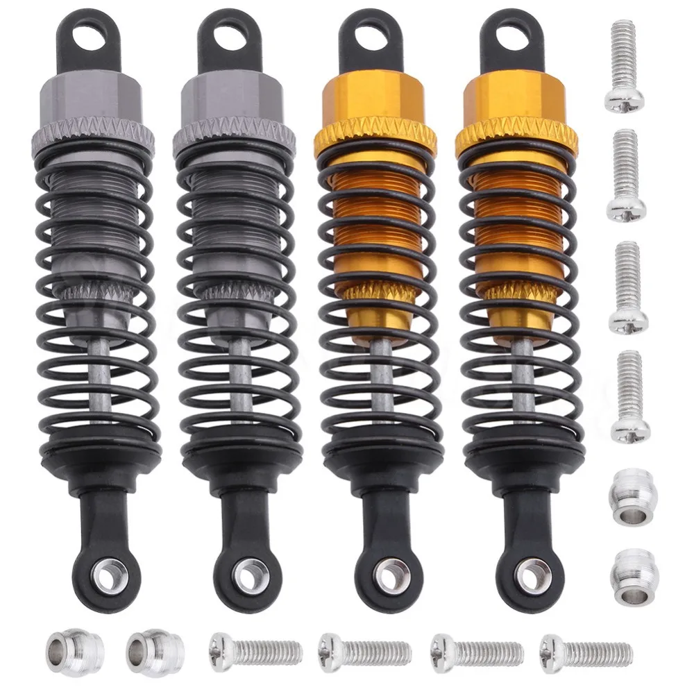 

5 Pairs/lot OP 1/18 Elcetric Himoto E18XBL Parts Spino Buggy Aluminum Shock Absorber 2P AL. Alloy Upgrade M602