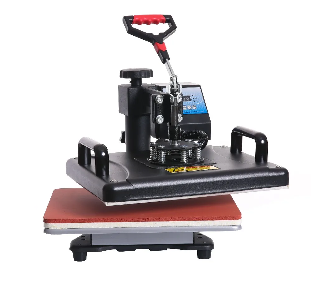 Дешево 5 в 1 термопресс термопринтер Сублимация для футболок кружек колпачков чехлов для телефонов теплопередача Сублимация термопресс машина