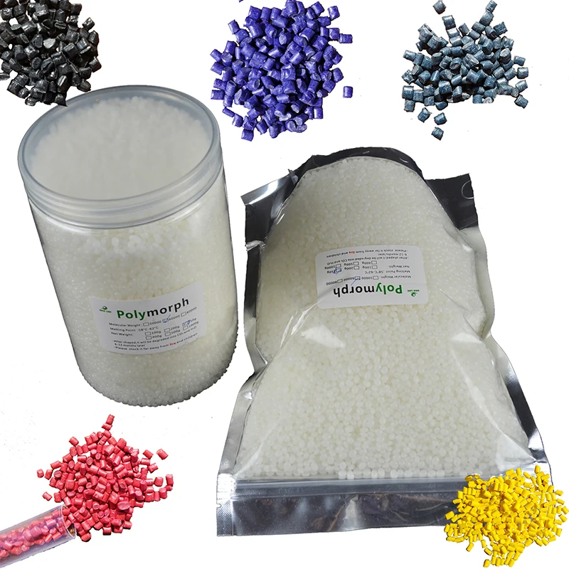 Пигменты из термопластичного пластика 800 г PCL и 20 цветов|pigment color|instamorph plastimake