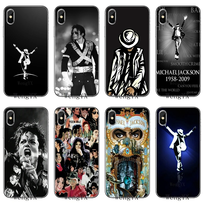Мягкий чехол из ТПУ для телефона Huawei Honor 4C 5A 5X 5C 6 Play 6X 6A 6C pro 7X 8 9 Lite V8 V10 Michael Jackson Dancing