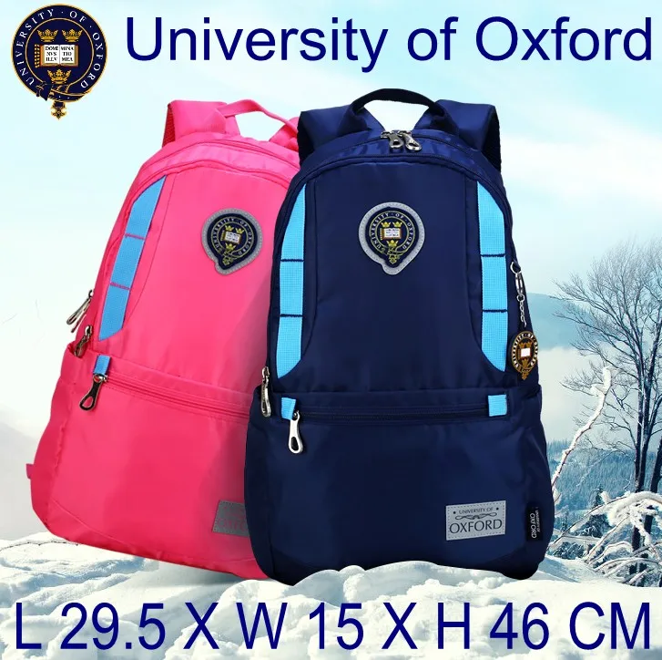 University of Oxford Waterproof backpacks For boys girls Spinal care weight lighten Children