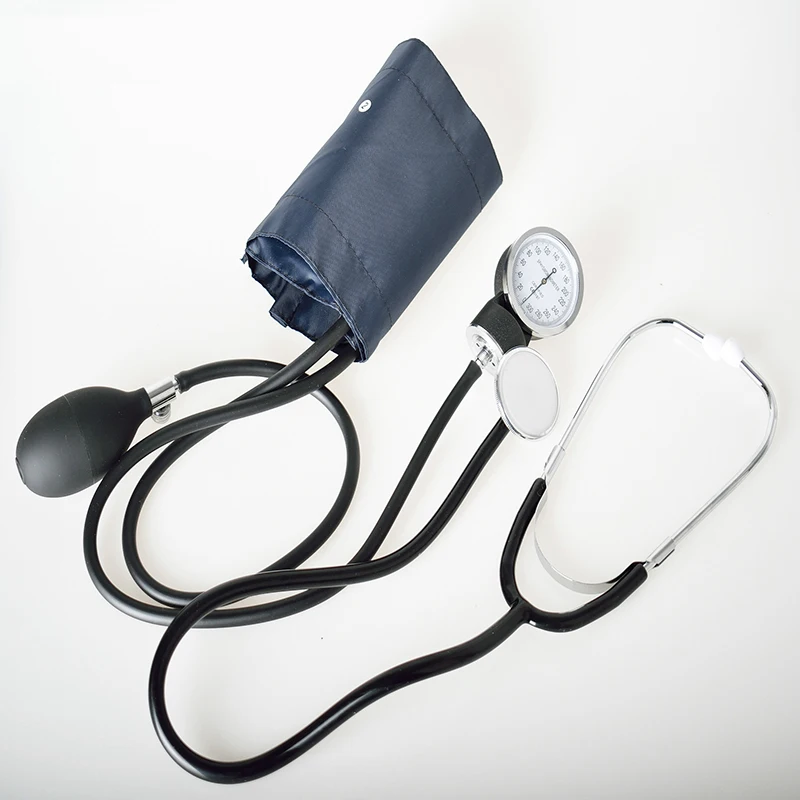 

Manual Stethoscope Medical Blood Pressure Meter Arm Blood Pressure Monitor CE certificated Double Tube Double Head Stethoscope