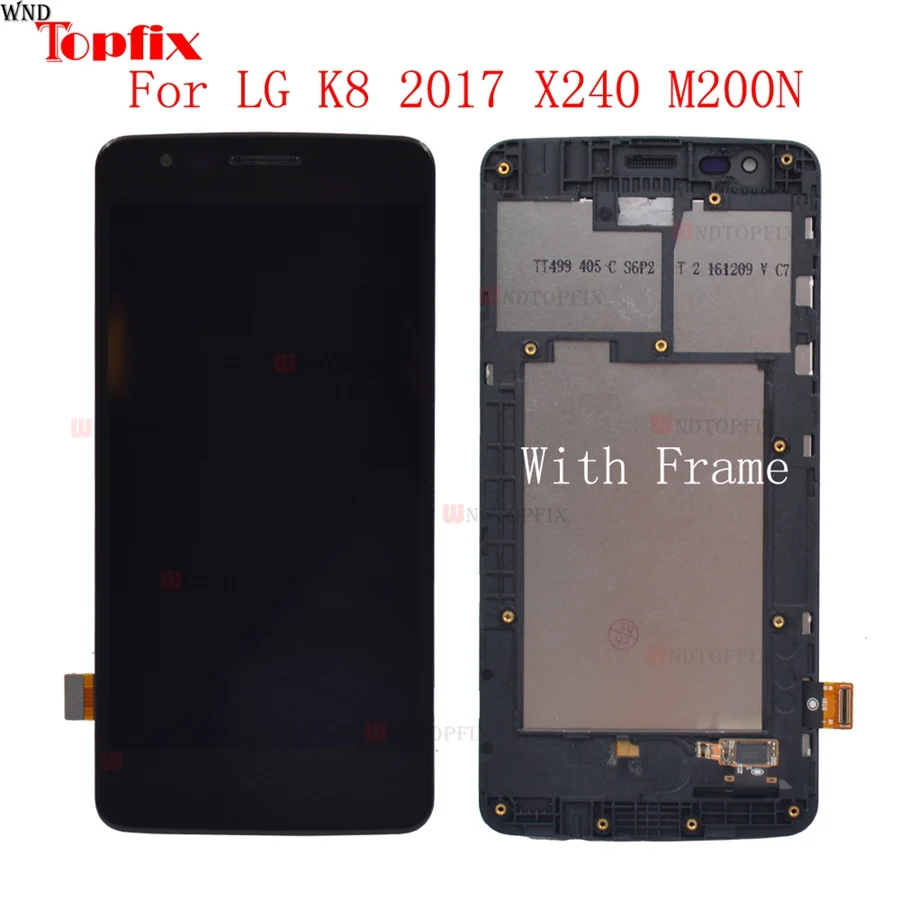 ЖК-дисплей для LG K8 2017 X240 кодирующий преобразователь сенсорного экрана в сборе