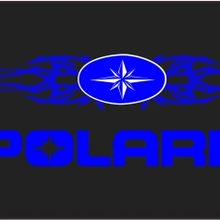 Флаг мотоцикл баннер POLARIS флаг 3x5ft полиэстер 001