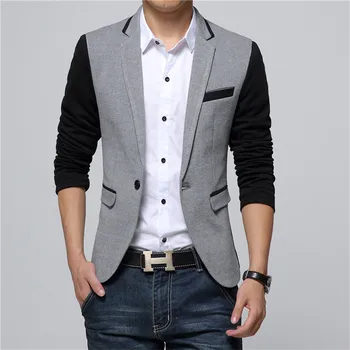 

Spring and Autumn Men's Casual Suit Slim cotton Korean Coat Large size youth clothes Men's Business Small Suit Size M-5XL 6XL